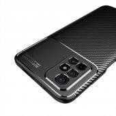 Xiaomi Poco M4 Pro 5G Kılıf Antişok Carbon Regnor Silikon Kapak - 9