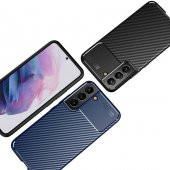 Samsung Galaxy S22 Kılıf Antişok Carbon Regnor Silikon Kapak - 7