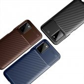 Samsung Galaxy A03S Kılıf Antişok Carbon Regnor Silikon Kapak - 3