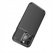 Apple iPhone 13 Pro Max Kılıf Antişok Carbon Regnor Silikon Kapak - 4