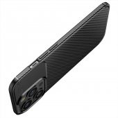 Apple iPhone 13 Pro Max Kılıf Antişok Carbon Regnor Silikon Kapak - 8