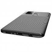 Samsung Galaxy A21S Kılıf Antişok Carbon Desenli Regnor Silikon Kapak - 9