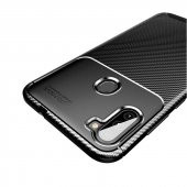 Samsung Galaxy A11 Kılıf Antişok Carbon Desenli Regnor Silikon Kapak - 4