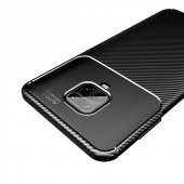 Xiaomi Redmi Note 9S Kılıf Antişok Carbon Desenli Regnor Silikon Kapak - 11