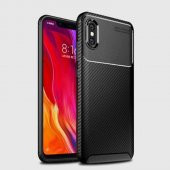 Xiaomi Mi 8 Pro Kılıf Antişok Carbon Regnor Antişok Carbon Silikon - 1