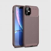 Apple iPhone 11 Kılıf Antişok Carbon Regnor Antişok Carbon Silikon - 3