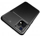 Samsung Galaxy A32 4G Kılıf Antişok Carbon Desenli Regnor Silikon Kapak - 4