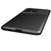 Samsung Galaxy S21 Ultra Kılıf Antişok Carbon Desenli Regnor Silikon Kapak - 9