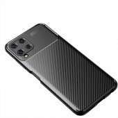 Samsung Galaxy A22 4G Kılıf Antişok Carbon Desenli Regnor Silikon Kapak - 2