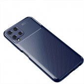 Samsung Galaxy A22 4G Kılıf Antişok Carbon Desenli Regnor Silikon Kapak - 4