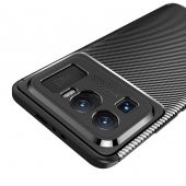 Xiaomi Mi 11 Ultra Kılıf Antişok Carbon Desenli Regnor Silikon Kapak - 8
