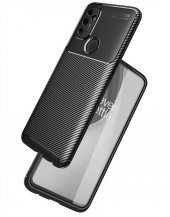One Plus Nord N100 Kılıf Antişok Carbon Desenli Regnor Silikon Kapak - 2