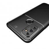 One Plus Nord N100 Kılıf Antişok Carbon Desenli Regnor Silikon Kapak - 10