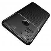 One Plus Nord N10 5G Kılıf Antişok Carbon Desenli Regnor Silikon Kapak - 10