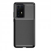 Huawei P40 Pro Kılıf Antişok Carbon Desenli Regnor Silikon Kapak - 6