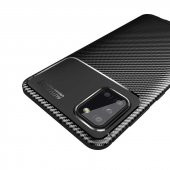Samsung Galaxy A31 Kılıf Antişok Carbon Desenli Regnor Silikon Kapak - 11