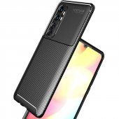 Xiaomi Mi Note 10 Lite Kılıf Antişok Carbon Desenli Regnor Silikon Kapak - 6