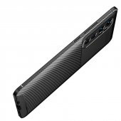 Xiaomi Mi Note 10 Lite Kılıf Antişok Carbon Desenli Regnor Silikon Kapak - 9