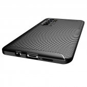 Xiaomi Mi Note 10 Lite Kılıf Antişok Carbon Desenli Regnor Silikon Kapak - 12