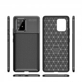 Samsung Galaxy A91 (S10 Lite) Kılıf Antişok Carbon Regnor Antişok Carbon Silikon - 12