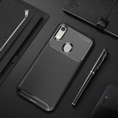 Huaewi Y6S 2019 Kılıf Antişok Carbon Regnor Antişok Carbon Silikon - 2