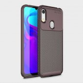 Huaewi Y6S 2019 Kılıf Antişok Carbon Regnor Antişok Carbon Silikon - 5