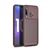 Huawei Honor 20 Lite Kılıf Antişok Carbon Regnor Antişok Carbon Silikon - 5
