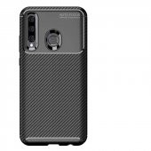 Huawei Honor 20 Lite Kılıf Antişok Carbon Regnor Antişok Carbon Silikon - 8