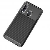 Huawei Honor 20 Lite Kılıf Antişok Carbon Regnor Antişok Carbon Silikon - 12