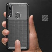 Huawei Y9 Prime 2019 Kılıf Antişok Carbon Regnor Antişok Carbon Silikon - 11