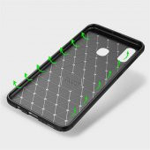 Samsung Galaxy A10 Kılıf Antişok Carbon Regnor Antişok Carbon Silikon - 7