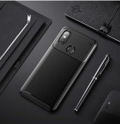 Xiaomi Redmi Note 6 Pro Kılıf Antişok Carbon Regnor Antişok Carbon Silikon - 2