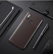 Xiaomi Redmi Note 6 Pro Kılıf Antişok Carbon Regnor Antişok Carbon Silikon - 4
