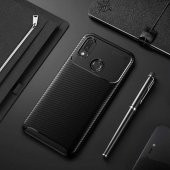 Huawei Honor Play Kılıf Antişok Carbon Regnor Antişok Carbon Silikon - 2