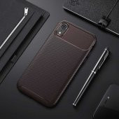 Apple iPhone XR 6.1 Kılıf Antişok Carbon Regnor Antişok Carbon Silikon - 4