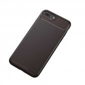 Apple iPhone 8 Plus Kılıf Antişok Carbon Regnor Antişok Carbon Silikon - 4
