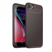 Apple iPhone 8 Kılıf Antişok Carbon Regnor Antişok Carbon Silikon - 1