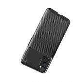 Oppo Reno 4 Kılıf Antişok Carbon Desenli Regnor Silikon Kapak - 5