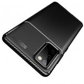 Samsung Galaxy S20 FE Kılıf Antişok Carbon Desenli Regnor Silikon Kapak - 6
