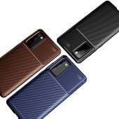 Samsung Galaxy S20 FE Kılıf Antişok Carbon Desenli Regnor Silikon Kapak - 7