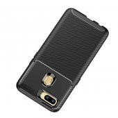 Oppo A7X Kılıf Antişok Carbon Desenli Regnor Silikon Kapak - 7