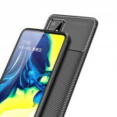Samsung Galaxy M31S Kılıf Antişok Carbon Desenli Regnor Silikon Kapak - 6