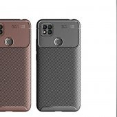 Xiaomi Redmi 9C Kılıf Antişok Carbon Desenli Regnor Silikon Kapak - 6