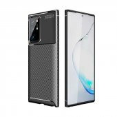 Samsung Galaxy Note 20 Ultra Kılıf Antişok Carbon Desenli Regnor Silikon Kapak - 3