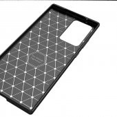 Samsung Galaxy Note 20 Ultra Kılıf Antişok Carbon Desenli Regnor Silikon Kapak - 9