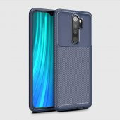 Xiaomi Redmi Note 8 Pro Kılıf Regnor Antişok Carbon Silikon Kapak - 11