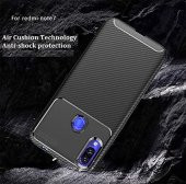 Xiaomi Redmi Note 7 Kılıf Regnor Antişok Carbon Silikon Kapak Kılıf - 4