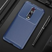 Xiaomi Mi 9T Kılıf Regnor Antişok Carbon Silikon Kapak Kılıf + Cam - 6