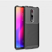 Xiaomi Mi 9T Kılıf Regnor Antişok Carbon Silikon Kapak Kılıf + Cam - 10