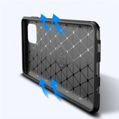 Samsung Galaxy A81 (Note 10 Lite) Kılıf Antişok Carbon Regnor Antişok Carbon Silikon - 3